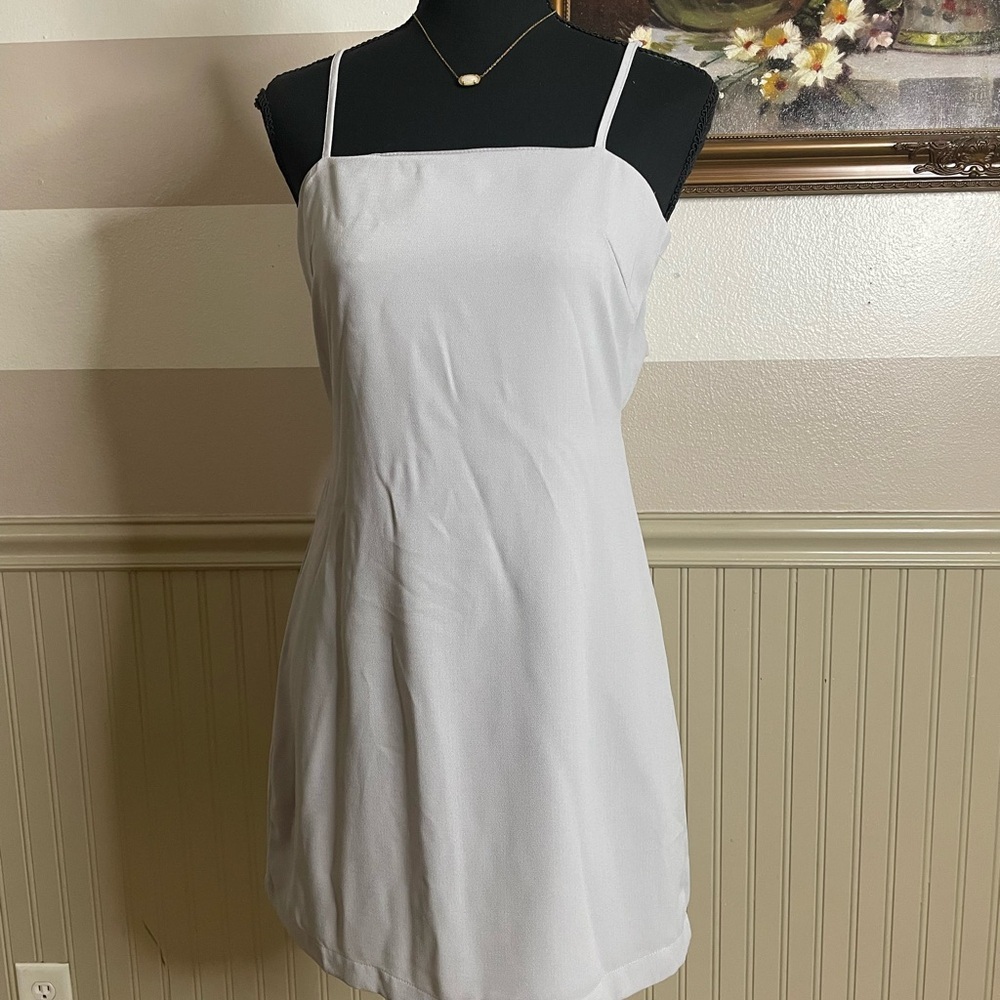 Lulu's Baby blue  Sleeveless Dress size Small - Picture 8 of 15